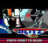 NFL Blitz 2000 (USA) Title Screen